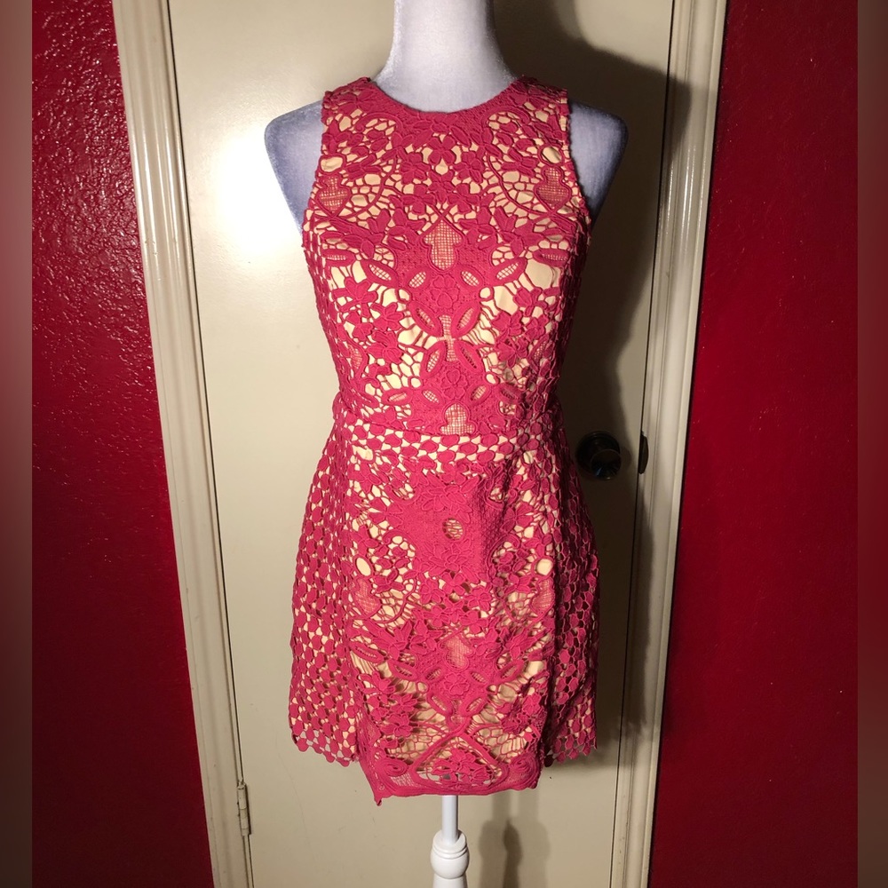 Endless Rose Sleeveless Crochet Dress
